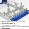 XFYGQTOM Cylinder Manual Printing Machine, Screen Printing Machine for Curved Bottles, Cylinder Screen Printing Machine, Diameter Less Than 170mm view 3
