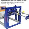 XFYGQTOM Cylinder Manual Printing Machine, Screen Printing Machine for Curved Bottles, Cylinder Screen Printing Machine, Diameter Less Than 170mm view 4