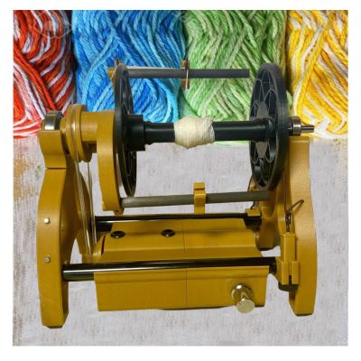 FXNFXLA Electric Spinning Wheel for Yarn Making, Professional Yarn Spinning Wheel Kit, Adjustable Speed Yarn Winding Machine, Forward and Reverse, for DIY Artisans