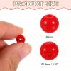 HARFINGTON 200pcs Light Brown Acrylic Round Beads 8mm Dia 1.9mm Hole Plastic Resin Smooth Balls Loose Bead for Jewelry Making Bracelets Necklace Earrings DIY view 2