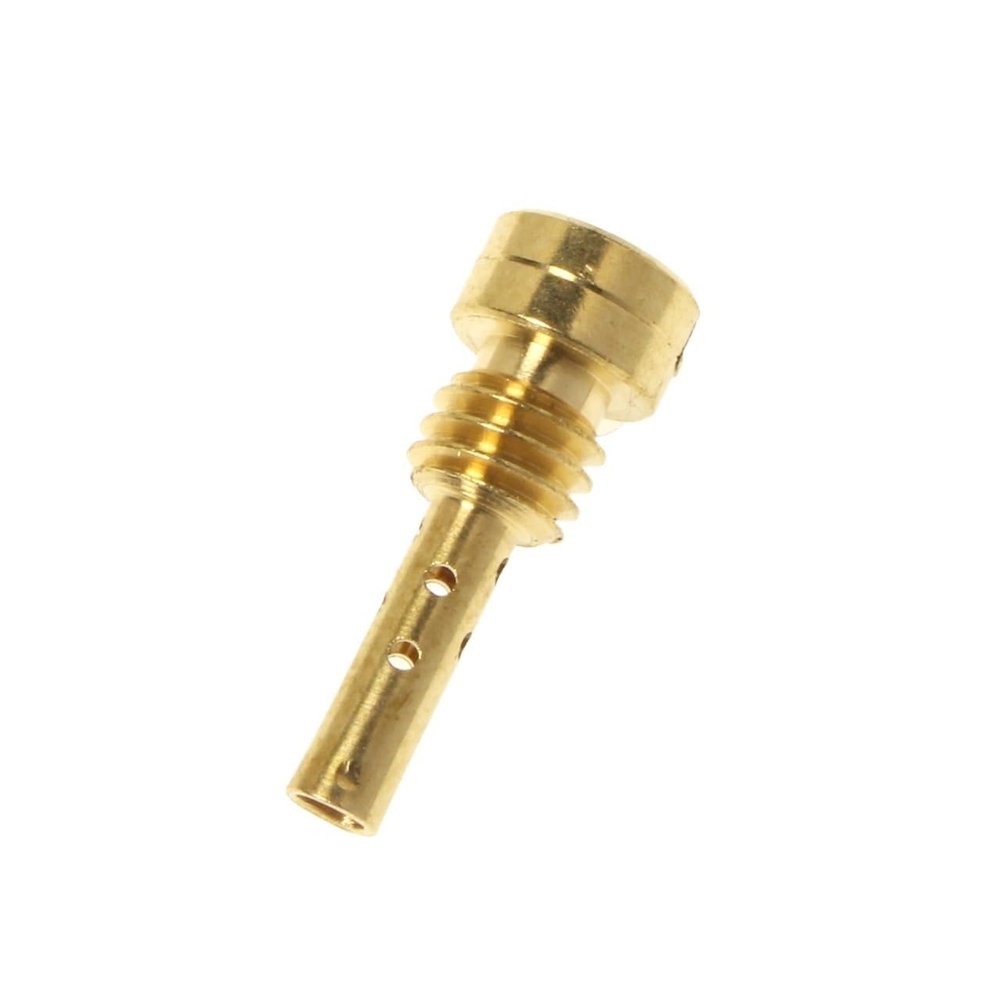 Motorcycle accessories 10PCS Slow Jet Pilot Thread 4.5mmx0.75mm Fit For Cv Cvk Fce Fcr Carburetor N424-25 Injector Nozzle Replaceable(For N4PJ-A)