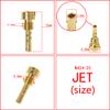 Motorcycle accessories 10PCS Slow Jet Pilot Thread 4.5mmx0.75mm Fit For Cv Cvk Fce Fcr Carburetor N424-25 Injector Nozzle Replaceable(For N4PJ-A) view 4