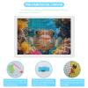 Puffer Fish Coral Fish Funny Diamond Painting Kits for Adults Square Drill Art Crafts Kits Home Wall Decor 8"x12" view 3