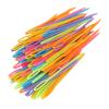 Oreilet Large Eye Sewing Needles, 100pcs Large Eye Plastic Needles, Plastic Yarn, Portable Yarn Crochet for Knitting view 1