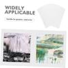 Uonlytech 10sheets Artists Quality Textured Watercolor Paper Thick Cardstock for Greeting Cards Painting Sketching Art Supplies view 3