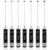 GDOOL 7 Pieces Hex Screw Driver Set 0.9mm 1.27mm 1.3mm 1.5mm 2.0mm 2.5mm 3.0mm Hex Screwdriver Kit RC Repair Tools for Traxxas RC Car Drone Multi-Axis Helicopter Arrma Axial Losi Redcat Racing (Black) view 1