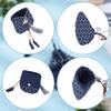 FREEBLOSS Sashiko Coin Purse DIY Kit with Instructions Pre- Printed Sashiko Kit for Beginners Japanese Embroidery Bag for Girls Mums Gift view 3