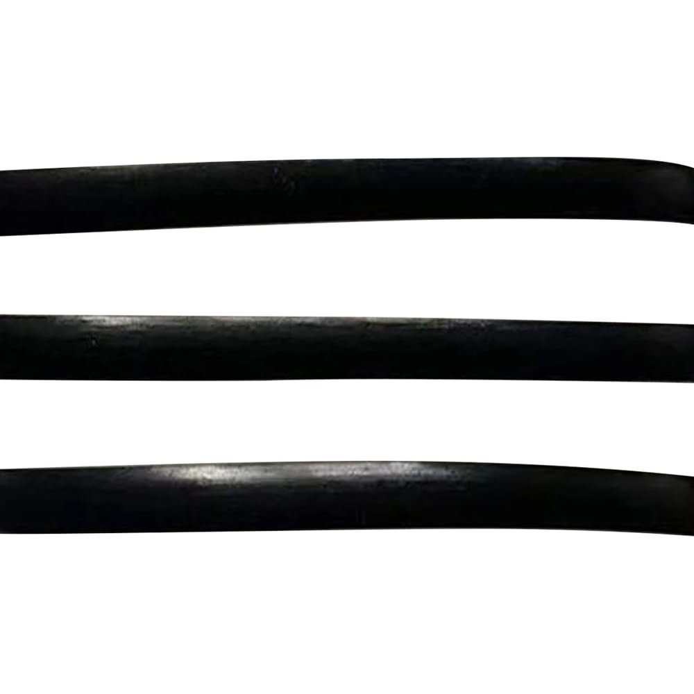 homeemoh Plastic Wicker Repair Supplies 500g 5mm Flat Synthetic Rattan Polyethylene Woven Material for Patio Wicker Furniture DIY Crafts (Black)