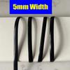 homeemoh Plastic Wicker Repair Supplies 500g 5mm Flat Synthetic Rattan Polyethylene Woven Material for Patio Wicker Furniture DIY Crafts (Black) view 2