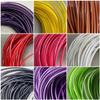homeemoh 3.8mm Round Rattan, 500g Synthetic Polyethylene Plastic Woven Rattan Weaving Raw Material for Handmade Repair Wicker Furniture (Green) view 3