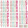 104 PCS Chenille Letter Patches 4 Set 4 Color Self-Adhesive Chenille Applique Embroidered Patches Stickers for Clothing,Backpacks,Hats,Bags,Dress,Shoes,Laptop, Phone,Fridge,Jackets,Jeans,Vests,DIY view 1
