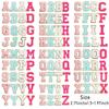 104 PCS Chenille Letter Patches 4 Set 4 Color Self-Adhesive Chenille Applique Embroidered Patches Stickers for Clothing,Backpacks,Hats,Bags,Dress,Shoes,Laptop, Phone,Fridge,Jackets,Jeans,Vests,DIY view 2