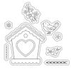 Birds Nest Flowers Clear Stamps and Die Cuts Sets for Handmade Card Making Metal Cutting Dies Stencils Scrapbook Kit Embossing Supplies 2024-2025 Seals Template view 4