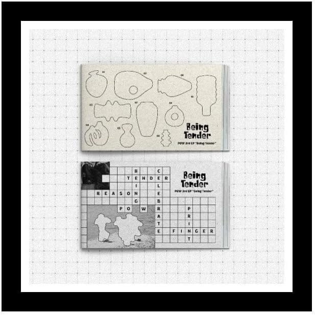 POW - Being Tender [Photobook Ver.] Album (2 ver. SET/CD Only, No Poster) + Extra photocards