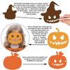 30 Pcs Autumn Bulletin Pumpkin Shaped Die Cuts Board Decor 6.3 x 6 inch Thanksgiving Pumpkin Cutouts Halloween Shape Paper Cutouts of Classroom DIY Fall Craft Projects view 3