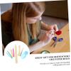 KONTONTY 9Pcs Slotted Quilling Tool Kit for DIY Paper Quilling Art Durable and Comfortable Rolling Pen and Rustproof for Craft Projects and Beginners view 4