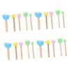 CORHAD 20pcs Paint for Boys and Girls Soft Sponge Brush Set Sponge Face Painting Boys and Girls view 1