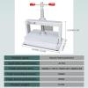 WEICNE Bookbinding Press Machine, A4 Flat Paper Press Machine, Manual Book Flattening Nipping Machine, for Smoothing Out Crumpled Booklets Photos Vouchers34.6cm X 22cm X 23cm view 2