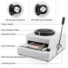 PVC Card Embosser 68 Characters Manual Embossing Machine Credit ID VIP Code Gift Card Printer Letterpress Stamping Print Machine view 2