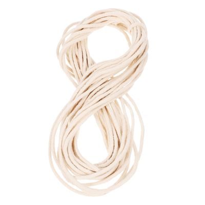 MUCKLILY 2 Rolls Cotton Wicks for Oil Lamps Braided Design for Efficient Burning for Home Decor and DIY Projects Smokeless Absorption for Kerosene Lamps
