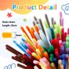 Caydo 100 Pieces Yellow Pipe Cleaners for Flowers, Flexible Chenille Stems Bulk for Creative DIY Crafts Project and Home Decoration, 6 mm x 12 Inch view 4