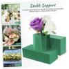 Operitacx 12Pcs Wet Floral Foam Blocks Reusable Flower Mud Base for Arranging Fresh Artificial Flowers Safe Phenolic for Weddings Floral Crafts view 3