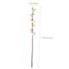 Healifty 10Pcs Artificial Easter Egg Stems for Home Vibrant Easter Egg Picks for Floral Arrangements Wreaths and DIY Decorations for Festive Celebrations view 2