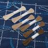 FREEBLOSS 6Pcs Sashiko Thread Sashiko Skein 6 * 50M Pure Cotton Embroidery Thread Japanese Sewing Threads Quilting & Embroidery Sewing Kit Supplies 6 Khaki Theme Colors view 4