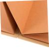 TOPPERFUN DIY Photo Album Kraft Paper Accordion Style Scrapbook with Blank Pages for Graduation Wedding Birthday and Valentine Day Light Brown Keepsake for Creative view 3