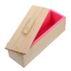 DOITOOL 3-in-1 Soap Wood Box Mold Set Lid Reusable Silicone Loaf Molds for Soap Making Practical Tool for DIY Craft Projects view 1