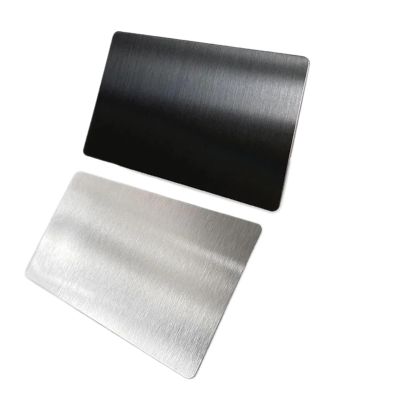 WSKJAFDL 20Pcs Blank Metal Card 100x60x0.4mm Brushed 201 Stainless Steel Plate for DIY Printing Engraving(Mixed Color,100x60x0.4mm)