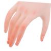 COSMEVIVI 1 Pair Miniature Doll Hands Tiny Finger Hands for Dollhouse Repair Realistic Plastic Replacement Parts for Craft Dolls Encourages Schools Kindergartens view 2