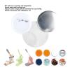 100 Sets Blank Pin Back Button Parts, 58mm/2.3in Tinplate Round Badge Kit Button Making Supplies Metal Pin Badge Kit view 4