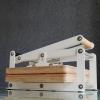 HYUIO Linocut Printing Hand Lever Press Machine, Printmaking Rubbing Machine, Plate Size 380 * 380 Mm, Lino Cuts, Cutting Printing, for Chevron Board, Linen Board view 2