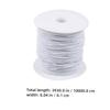 2 Rolls Elastic String for Bracelets Stretchy Jewelry Beading Cord Durable Crafting Rope for DIY Necklaces and Sewing Projects Versatile Use for Jewelry Making view 2