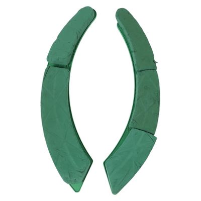 2pcs Floral Foam Blocks with Suction Cup U Shaped Floral Mud for Wedding Car Decorations Easy Installation Flower Holders for Fresh and Artificial Arrangements