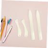 8pcs Simulated Bone Folder Tools for Bookbinding Card Making and Leather Crafts Ergonomic Scoring and Creasing Tool DIY Origami and Scrapbooking Projects view 3