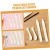 8pcs Simulated Bone Folder Tools for Bookbinding Card Making and Leather Crafts Ergonomic Scoring and Creasing Tool DIY Origami and Scrapbooking Projects view 4