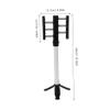 1Set Tumbler Turner Bracket with Screws Multi Functional Drying Rack for Cup Crafts Versatile Holder for Tumblers Wine Bottles and Glasses view 2
