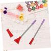 BESPORTBLE Artistic Nozzle Set for Acrylic Pouring 5-Piece Stainless Steel Blow Nozzle Kit for Art Techniques and Dutch Pouring Painting Tool Accessories for Artists and DIY Projects view 4