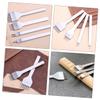 jojofuny 4Pcs Steel Leather Punch Tool Durable DIY Hole Punching Tool for Leather Crafting for Sewing Stamping Workmanship Precision view 3