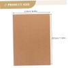 DOITOOL 10sheets Glossy Kraft Cardboard Painting Paper Cardstock for Artists Boys and Girls view 2