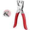 Safety Eye Tool, Auxiliary Tool for Attaching Safety Eyes for Crocheting, Safety Eyes Snapper Tools for Amigurumi Crochet & Stuffed, Animal Eye Making Supplies Tools (Red) view 1