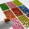 53-pcs 5mm Tall Diorama-Flowers-Grass Irregular Flower Clusters-Peach Blossom Pink Static-Grass for Model-Train-Scener Wargaming-Terrain Dioramas & DIY Crafts view 2