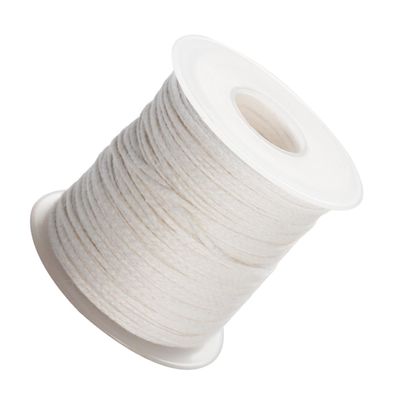 DOITOOL 30M Cotton Candle Wick Spool Braided Wicks for DIY Candle Making Smokeless Cotton Thread for Craft Supplies and Home Use
