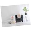 ABOOFAN 2Pcs Dampproof Quilt Storage Bag Drawstring Organizer for Clothes Bedding Floral Pattern for Home Organization Moving Design view 3