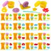 BONNYCO Play Dough Set with Molds and Goody Bags, Pack 16 Party Favors for Kids Age 3-9. Bulk Gifts, Kids Toys, Mini Birthday Games, Stocking Stuffers, Arts and Crafts Kit for Classroom view 1