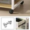 hezhuhe2258 Print Stand Living Room Simple Modern Office Organizer Folder Under Desk Shelf Floor Printer Stand Desk Decor view 4