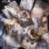180 Sheets Dark Fantasy Gothic Vintage Cat Rose Decoupage Paper for Scrapbooking, Collage Art Projects, Antique Graveyard & Haunted Castles, Vintage Halloween Junk Journal Craft Paper view 1