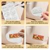 DOODLREAM 39Pcs Mountain Sun Water Soluble Hand Sewing Stabilizers, 8.3"x11.7" Natural Scenery Embroidery Pattern Stabilizer, 4 Sheets Round Stick and Stitch Embroidery Paper Sticker view 4